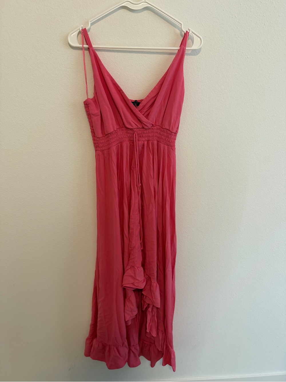 1. State Raspberry Pink V-Neck Maxi Dress